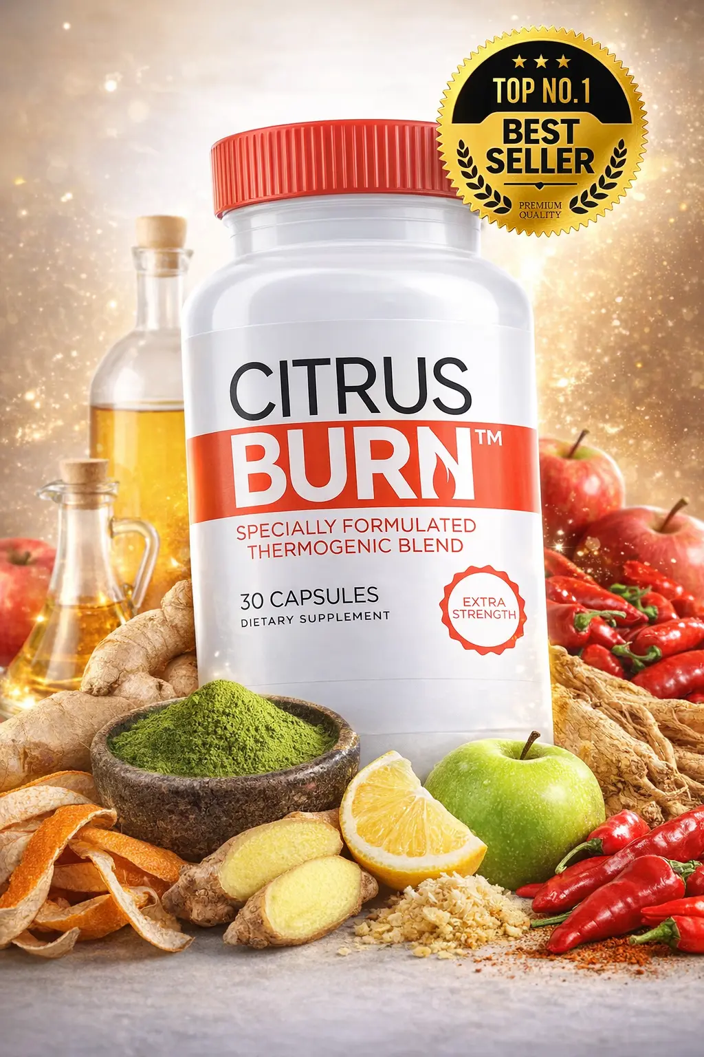 CitrusBurn Supplement Bottle